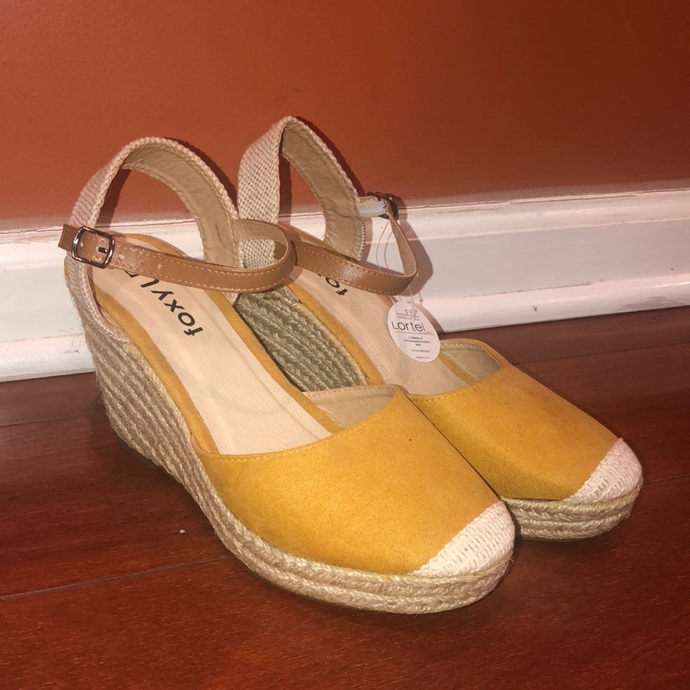 Yellow Espadrilles